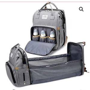 Baby diaper backpack